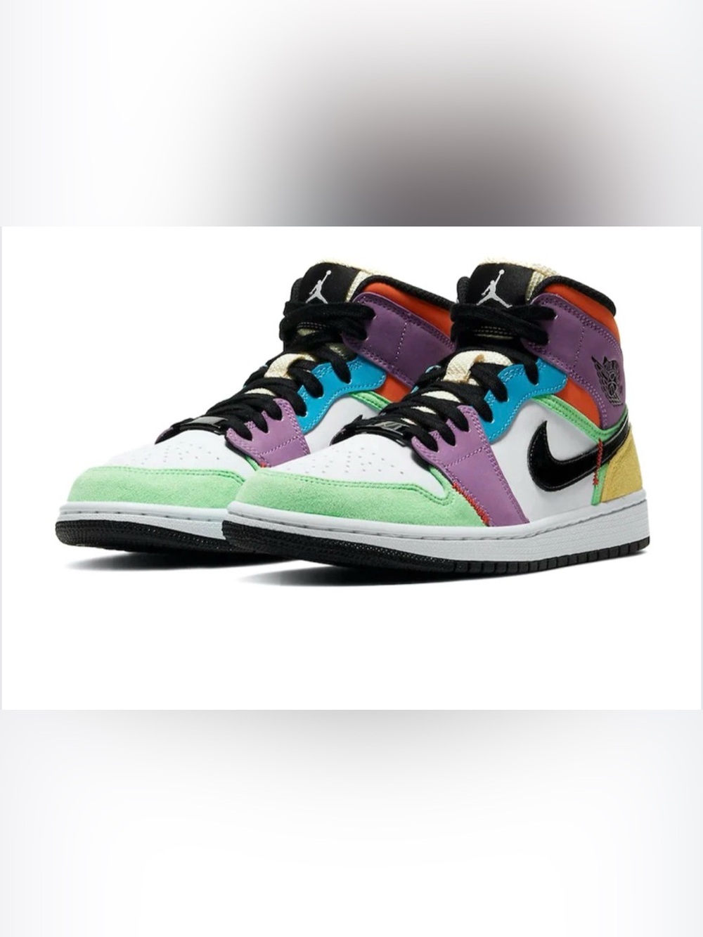 Womens Nike Air Jordan 1 Mid SE "Lightbulb"